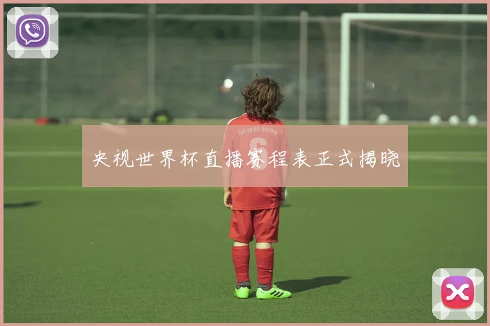 央视世界杯直播赛程表正式揭晓